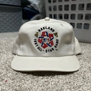 Oakland A’s 1987 All-Star Game SnapBack Hat MLB Vintage Sports Specialties